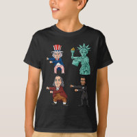 Floss Like A Boss Uncle Sam Ben Franklin Liberty 4