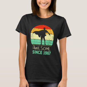 Flossing Boy Awesome Since 1967 55th Birthday Mens T-Shirt