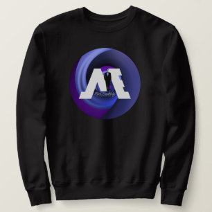 FloState Design "ME" Man Eruditely Purple Vortex1 Sweatshirt