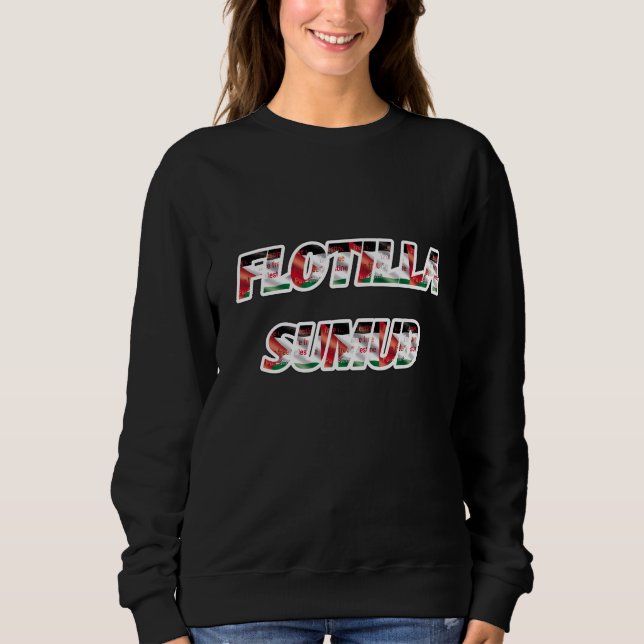 Flotilla sumud sweatshirt (Front)