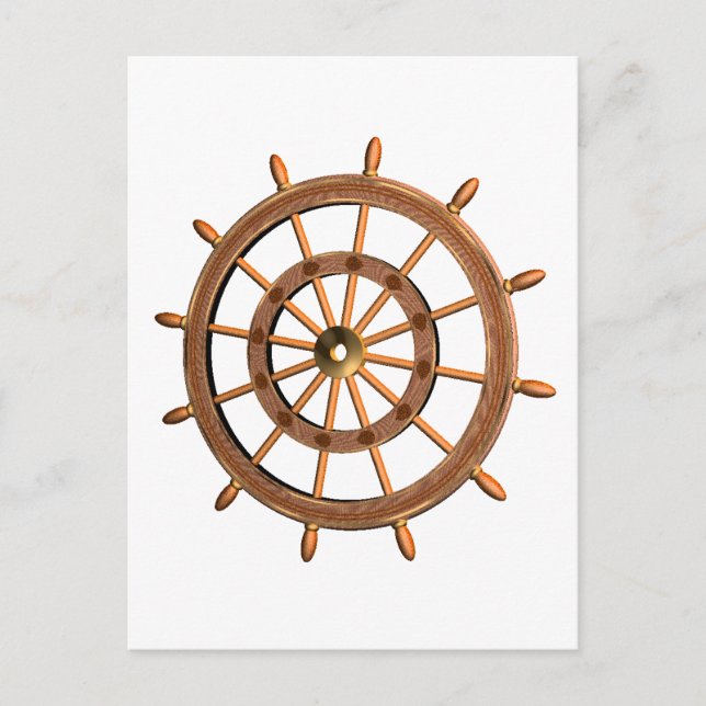 Flotsam Wheel Postcard (Front)