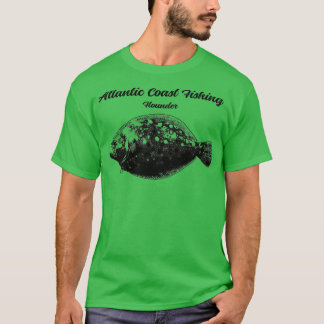 Flounder Fish Fisherman  T-Shirt