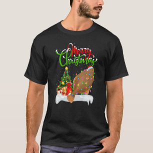 Flounder Fish  Xmas Decoration Santa Flounder Chri T-Shirt