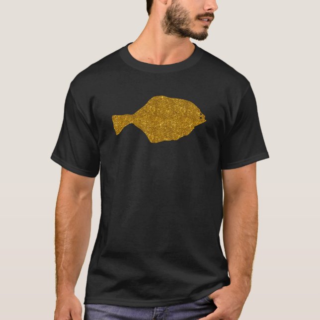 Flounder  For Women Girl Food Fish Fish Animal T-Shirt (Front)