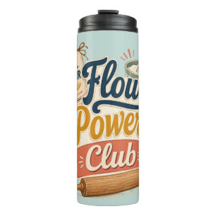 Flour Power Cottage Baking Club Thermal Tumbler