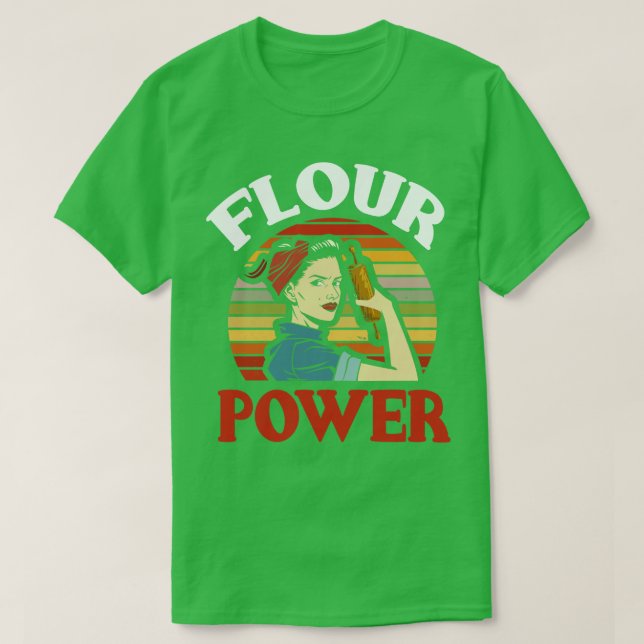 Flour Power T-Shirt (Design Front)