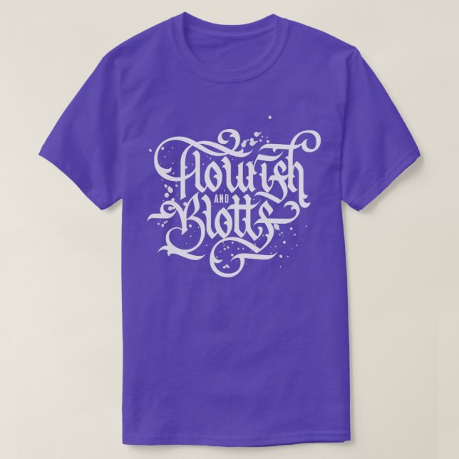 Flourish and Blotts T-Shirt (Design Front)