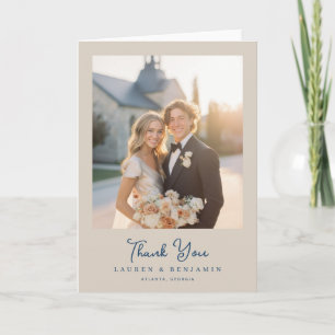 Flourish & Fête Wedding Thank You Card