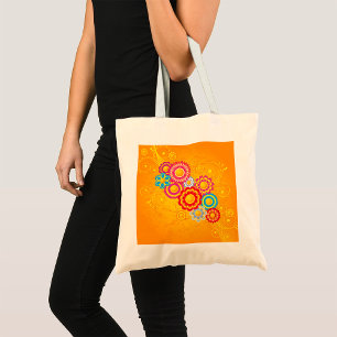 Flourish Flowers Tote Bag