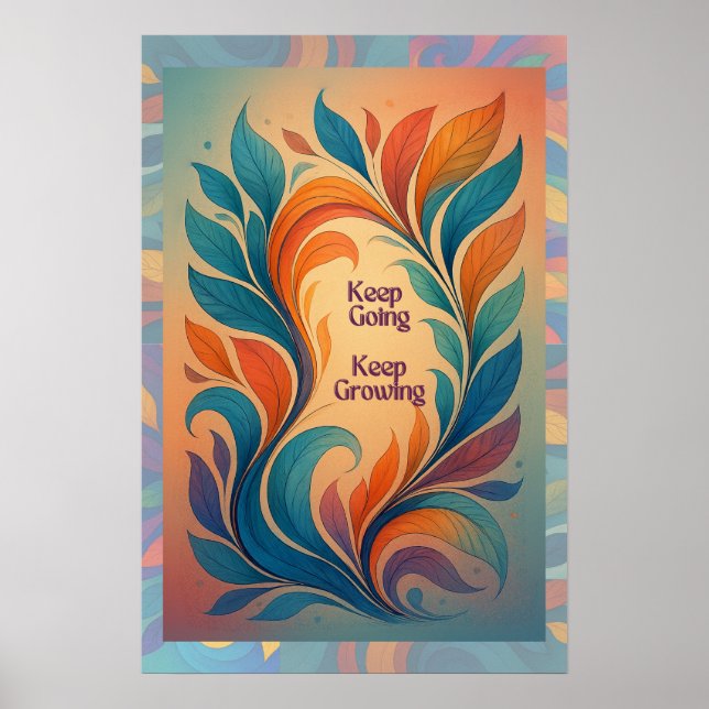 Flourish in Strength Poster (Front)