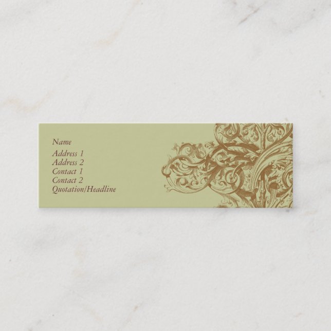 Flourish Profile Card (Front)