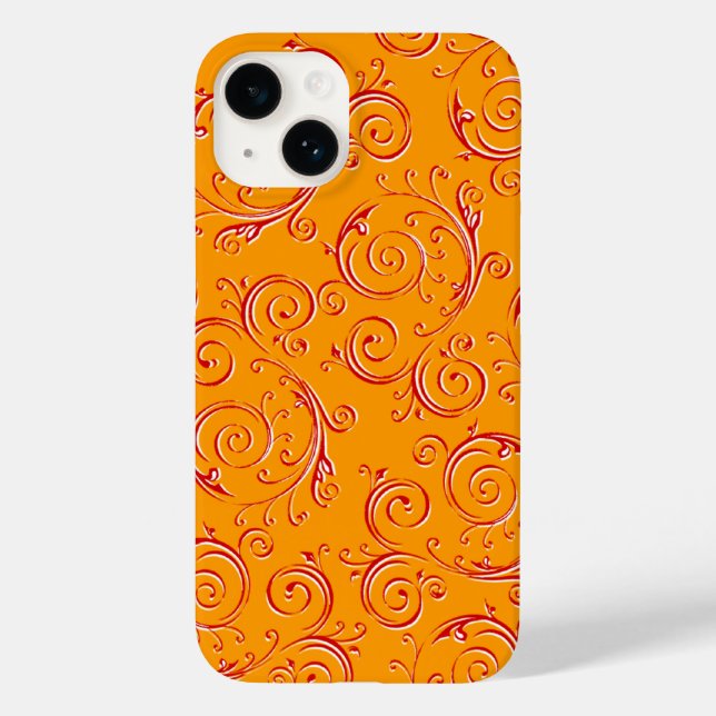 Flourish Swirl Case-Mate iPhone Case (Back)