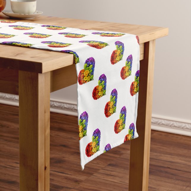 🌈 Flourish Together  Short Table Runner (In Situ)