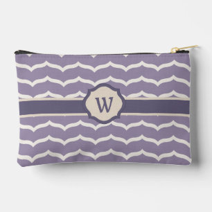 Flourished Zigzag Accessory Pouch