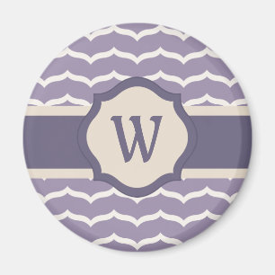 Flourished Zigzag Magnet
