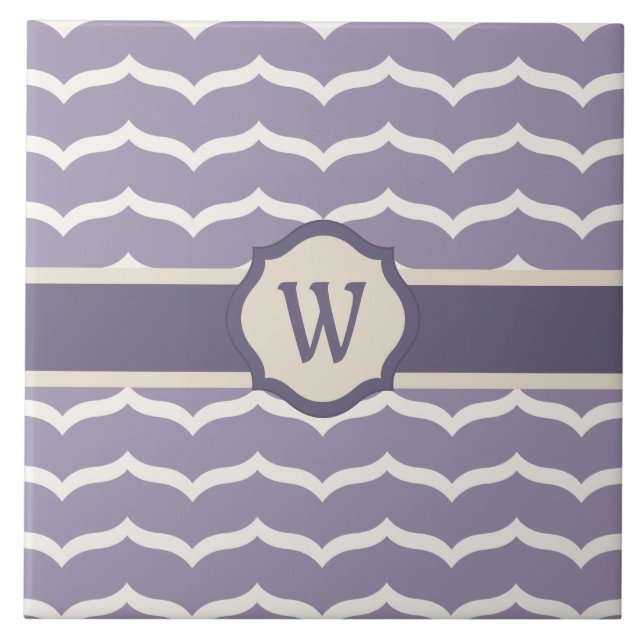 Flourished Zigzag Tile (Front)