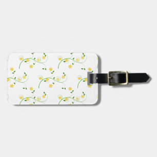 Flourishes and Flowers Luggage Tag