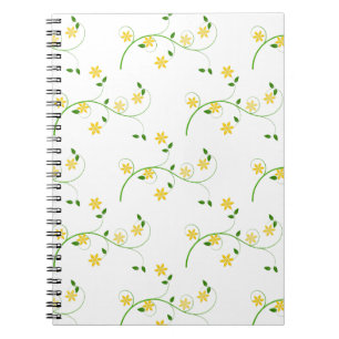 Flourishes and Flowers Spiral Notebook