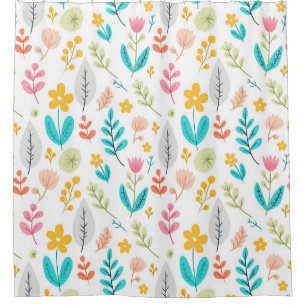 Flourishing Botanicals Shower Curtain