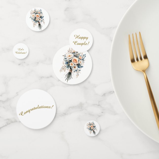 Flourishing Celebatory  Bouquet Confetti (Group)