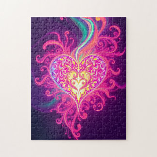 Flourishing Heart Jigsaw Puzzle
