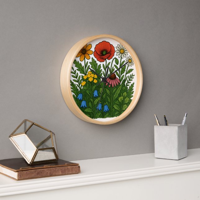 Flours watch clock (Office)