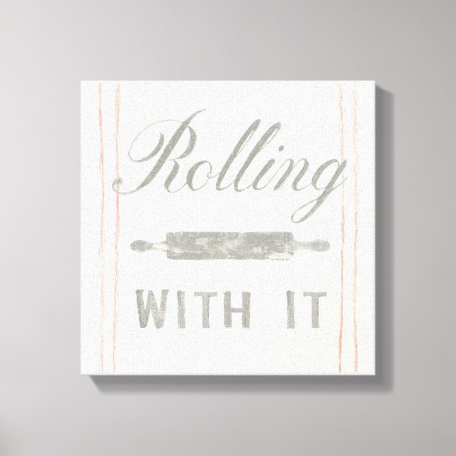 Floursack Kitchen V Canvas Print (Front)