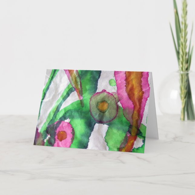 flow day 3 sumi inks thank you card (Front)