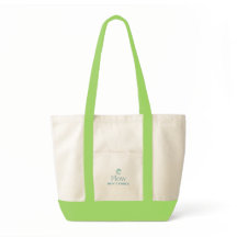 Flow Don’t Force Minimal Motivational Tote Bag