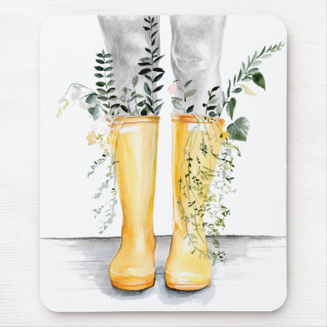 Flow & Grow I Mouse Pad (Front)