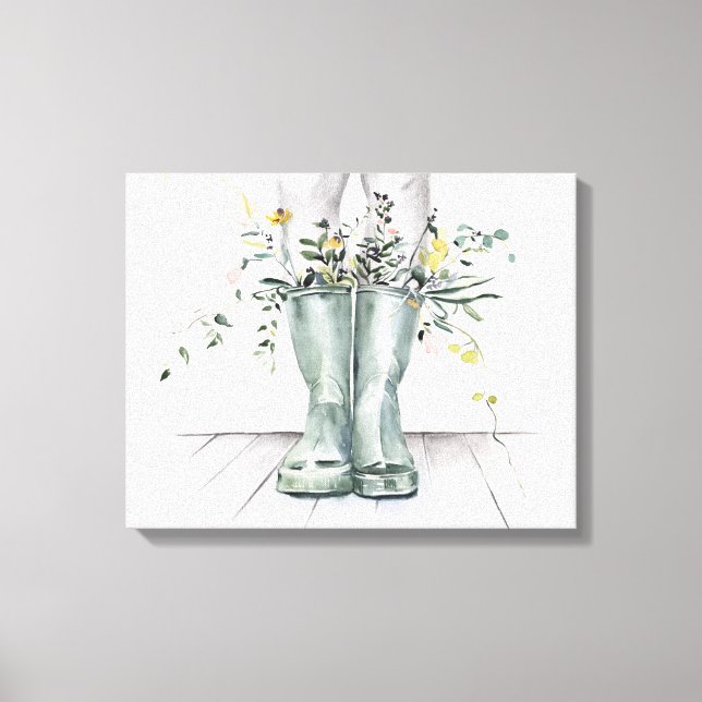 Flow & Grow II Canvas Print (Front)