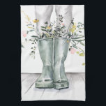 Flow & Grow II Tea Towel<br><div class="desc">Flow & Grow II by Jennifer Paxton Parker</div>