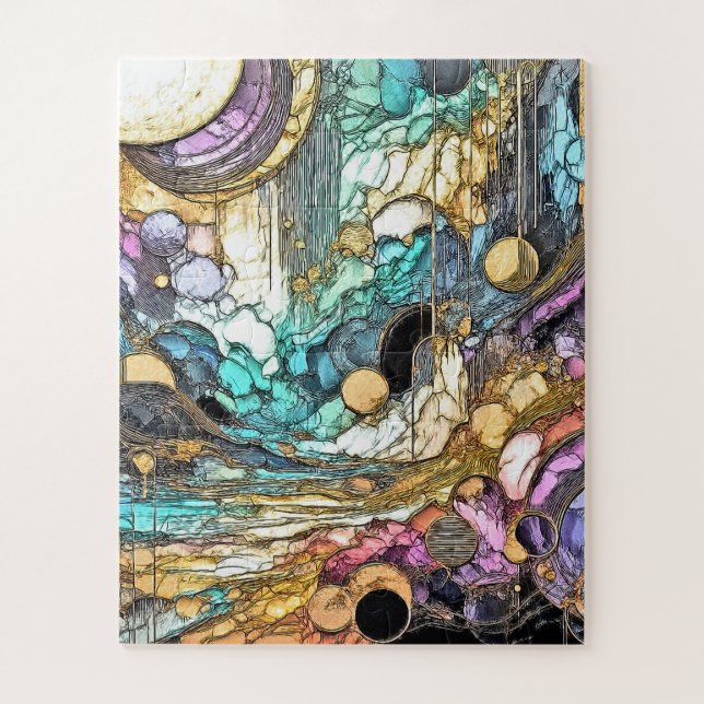 flow jigsaw puzzle (Vertical)