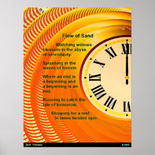 Flow of Sand Poster