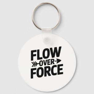 Flow Over Force Yin Yang Yoga Lance Apparel _1 Key Ring