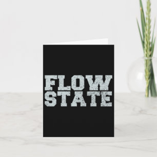 Flow State - Vintage Distressed Flow State  Card