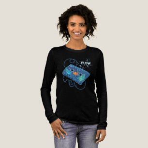 Flow Underwater Cassette Tape T-Shirt — Lo-Fi Aest Tri-Blend Shirt