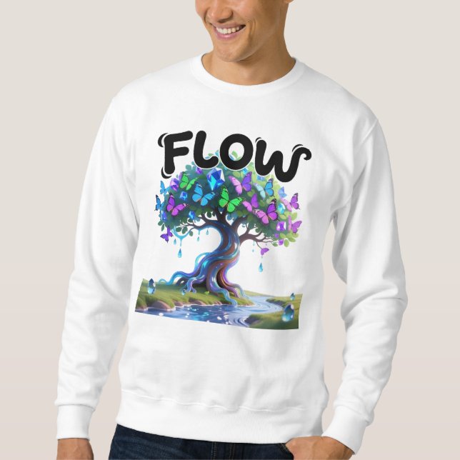 Flow Water Tree of Life Sweatshirt (Front)