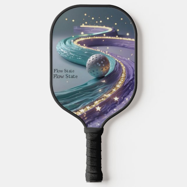 Flow with Energy – Pickleball Harmony Paddle (Front)