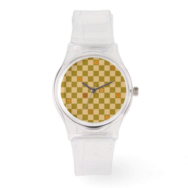 Flowe Checkered Pattern - No. 02 Watch (Front)