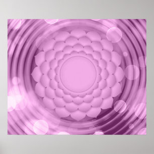 Flower Abstract Poster