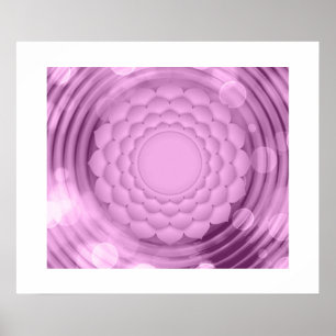 Flower Abstract Poster