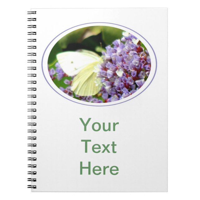 Flower and Butterfly Notebook (Front)
