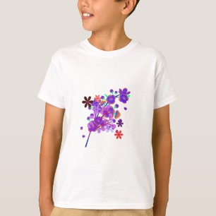 Flower and Leaf Art - Botanical Garden T-Shirt