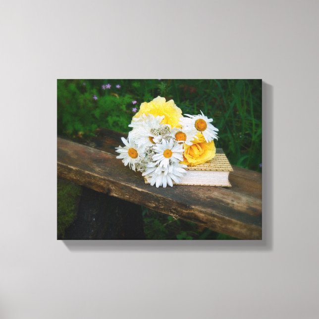 Flower and Romance  Canvas Print (Front)