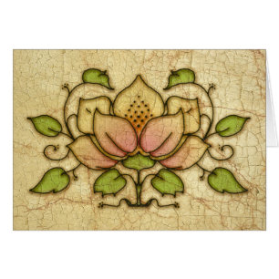Flower And Vine Motif