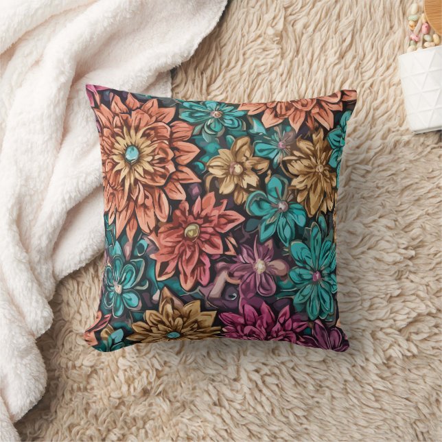 Flower arrangement cushion (Blanket)
