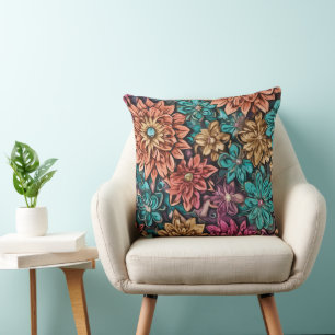 Flower arrangement cushion