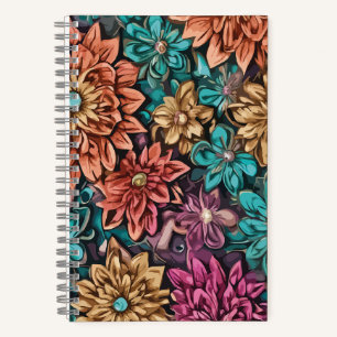 Flower arrangement notebook