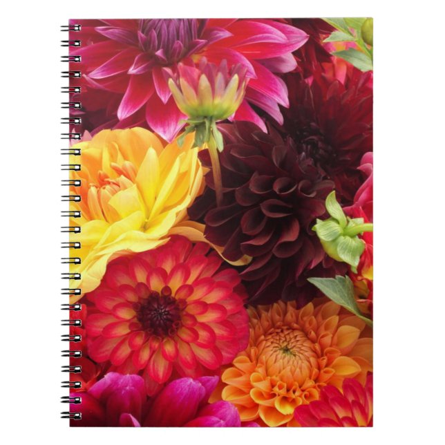 Flower Arrangement Photo Notebook (Front)